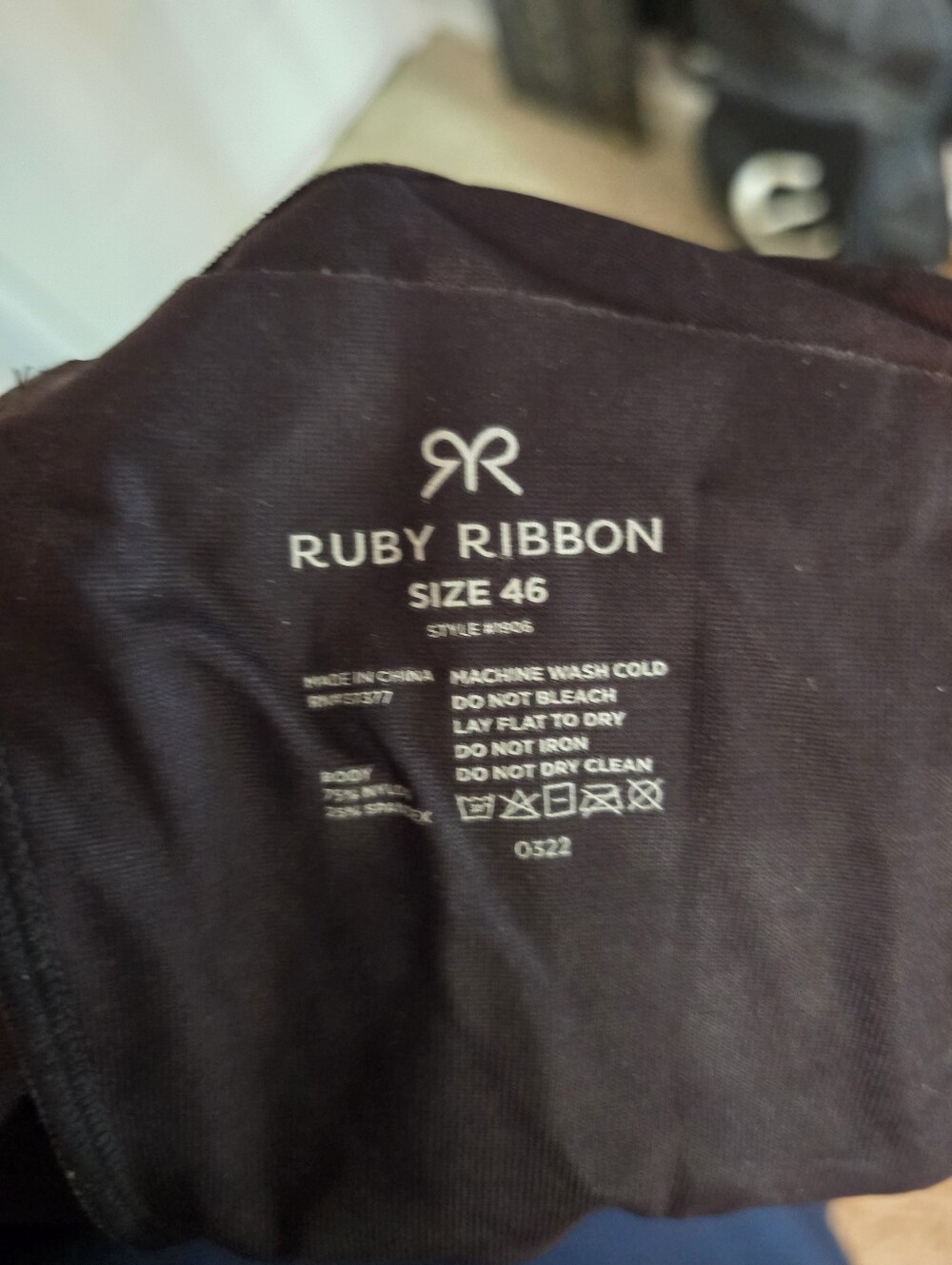 Ruby Ribbon Cami Size 46 - Picture 4 of 4
